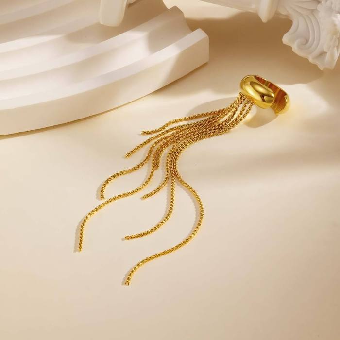 Wholesale Stainless Steel Tassel Ear Clips