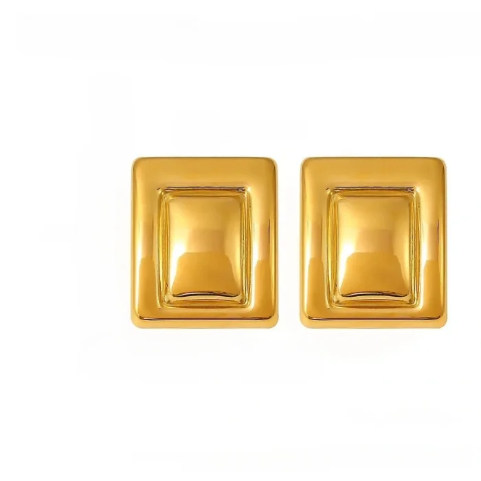 Wholesale Stainless Steel Framed- Stud Earrings