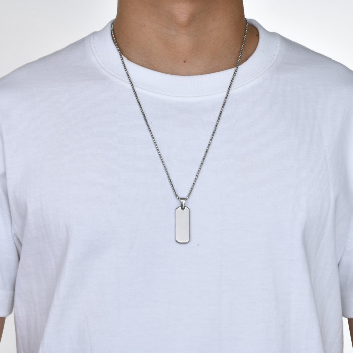 Wholesale Stainless Steel Brushed Pendant