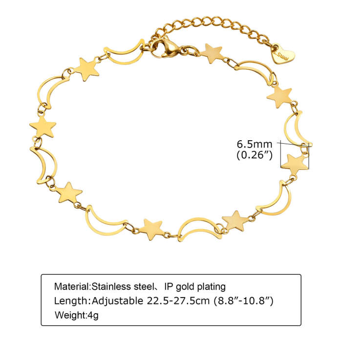 Wholesale Stainless Steel Various Styles of Anklets