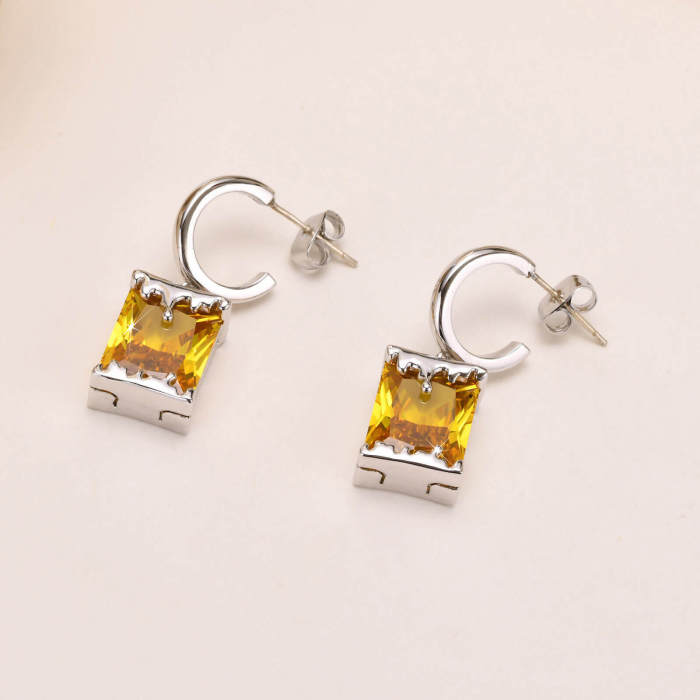 Wholesale Copper CZ Hoop Earrings