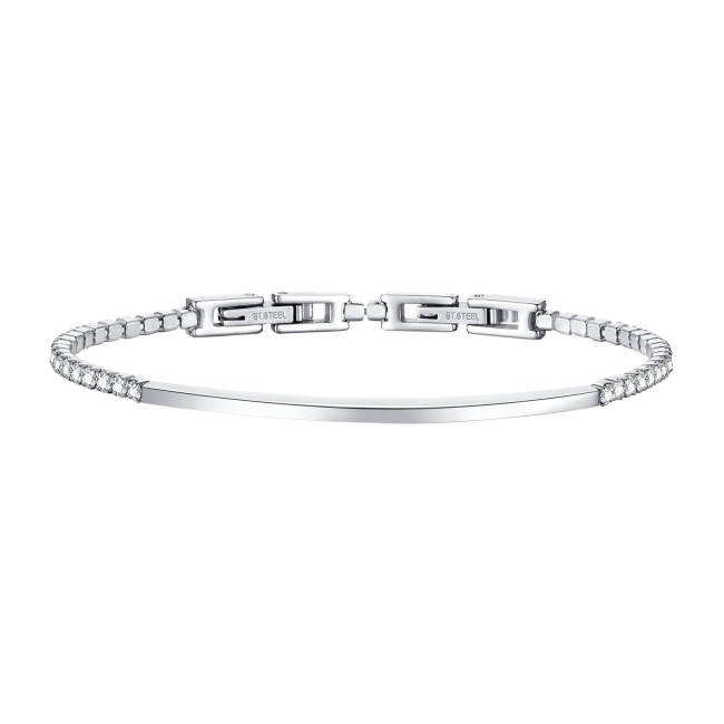 Wholesale Stainless Steel Tennis Bar Bracelet