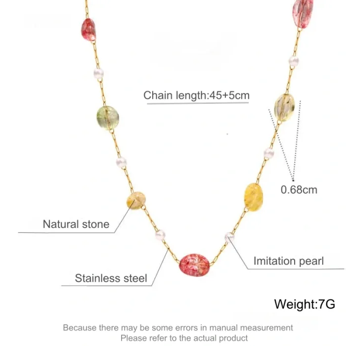 Wholesale Natural Stone Natural Stone Clavicle Malachite Necklace