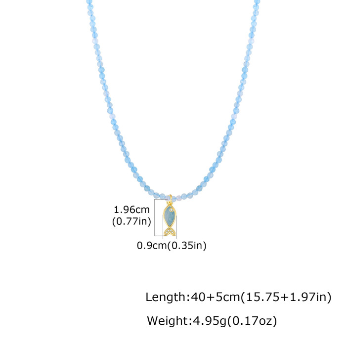 Wholesale Natural Gemstone Beaded Choke