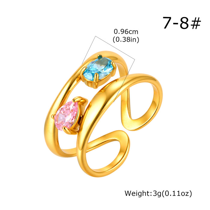 Wholesale Stainless Steel Abstract Ring