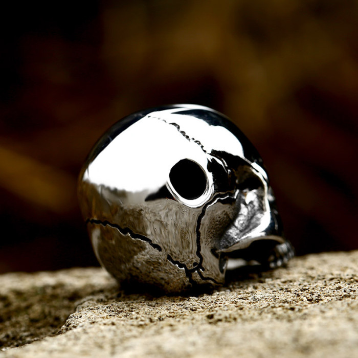 Wholesale Stainless Steel Polished Skull Pendant