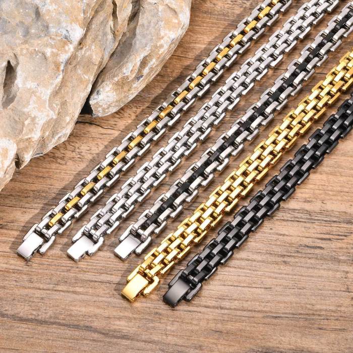 Wholesale Stainless Steel Strap Bracelet
