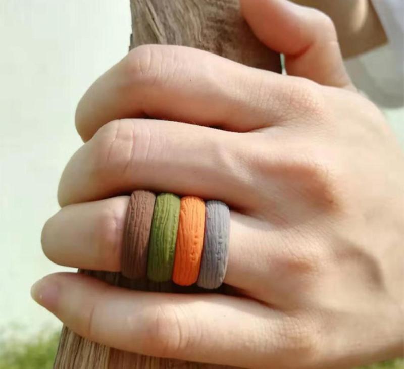 Wholesale Best Looking Silicone Wedding Ring
