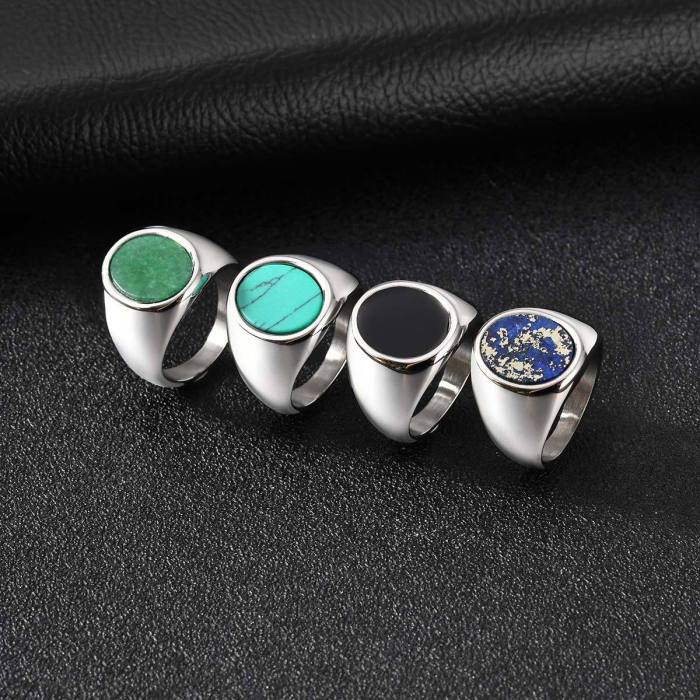 Wholesale Stainless Steel Classic Men's Seal Ring