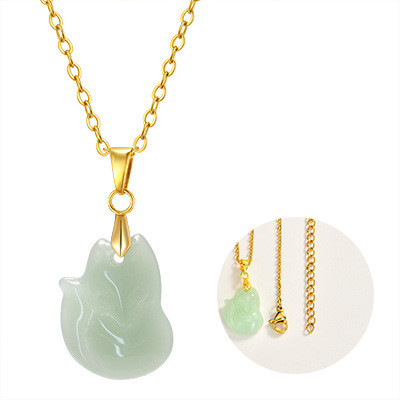 Wholesale Lucky Fox Symbolism Pendant Necklace