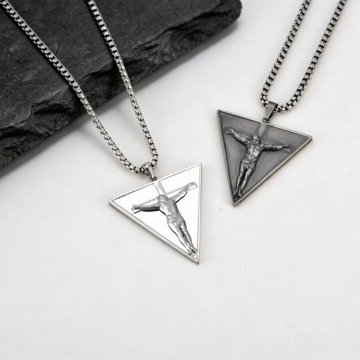 Wholesale Stainless Steel Crucifix Pendant