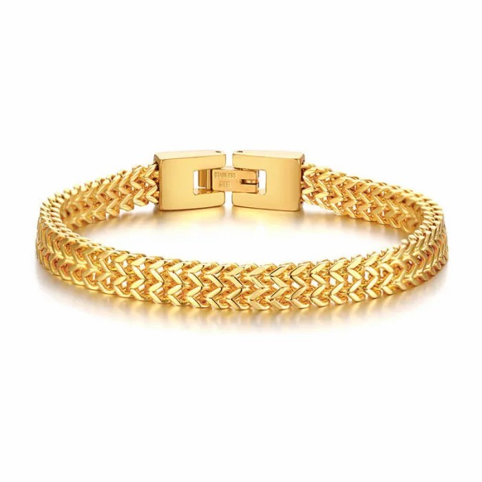 Wholesale Mens Stainless Steel Keel Chain Link Bracelet Wristband Bangle