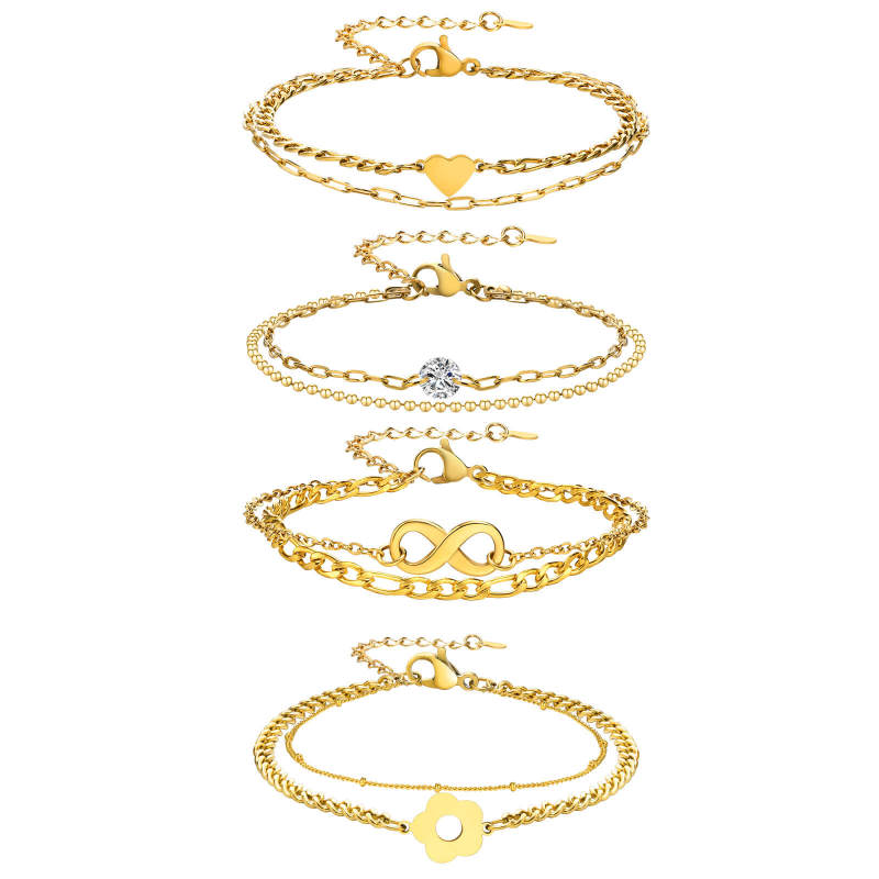 Wholesale Stainless Steel Bracelets for Girlfriend