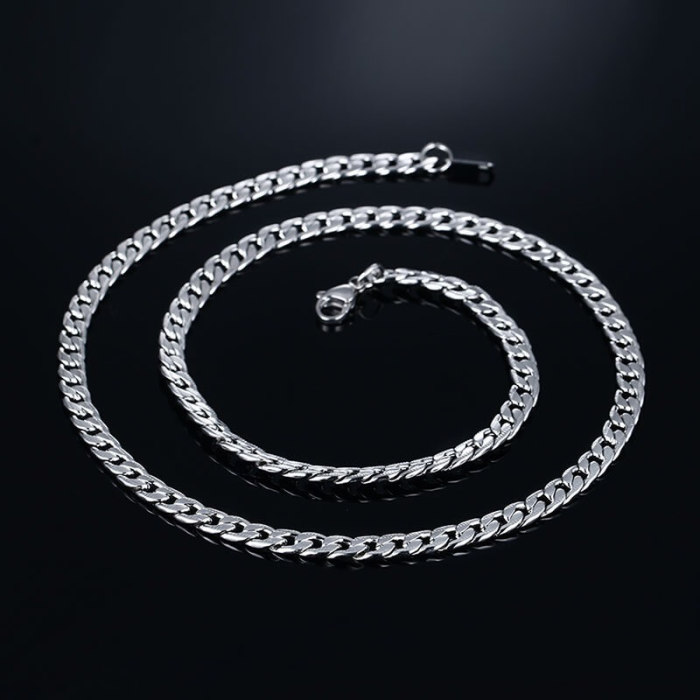Wholesale Stainless Steel Classic Mens NK Necklace