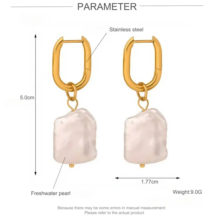 Wholesale Irregular Pearl Earrings
