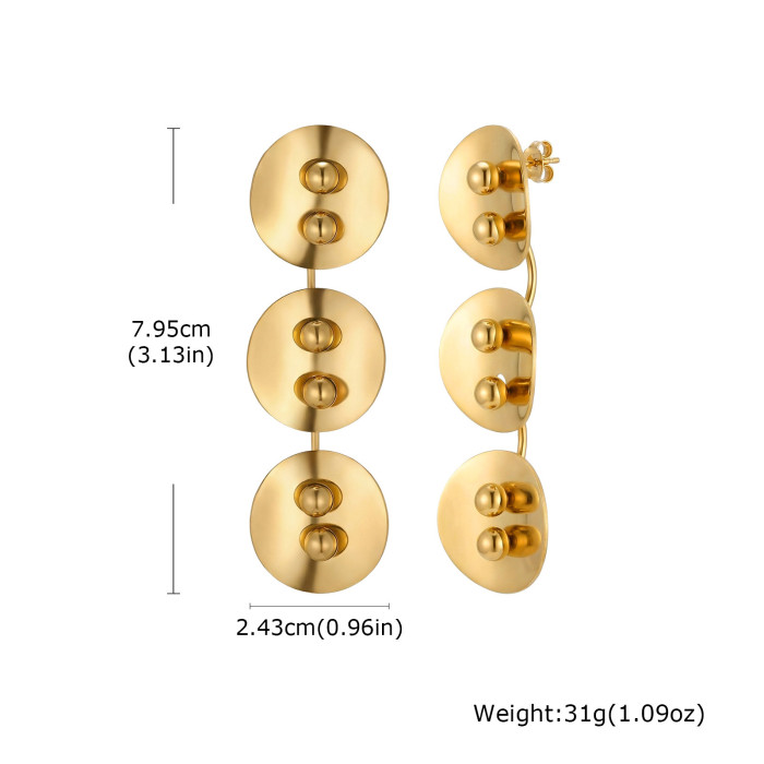 Wholesale Stylish and Unique Stainless Steel Earrings