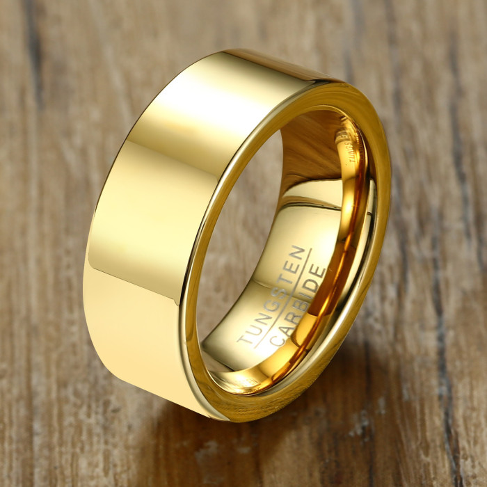 Wholesale Classic 8mm Tungsten Carbide Ring