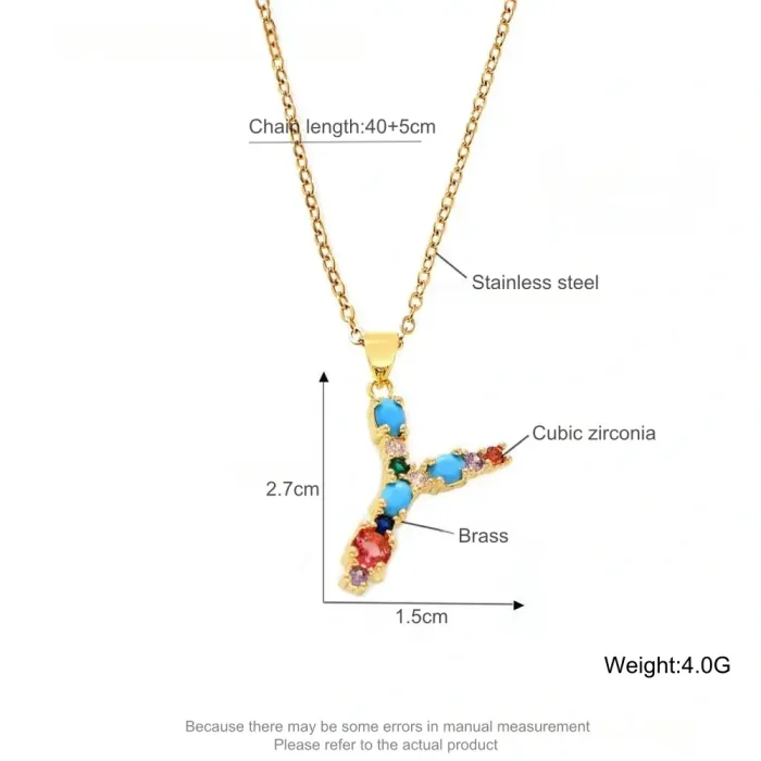 Wholesale Copper Colorful CZ Pendant