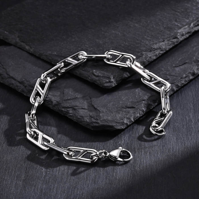 Wholesale Stainless Steel Men Chain Bracelets