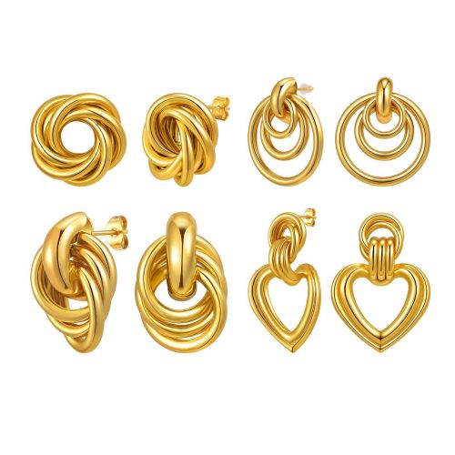 Wholesale Stainless Steel Fashion Premium Earrings