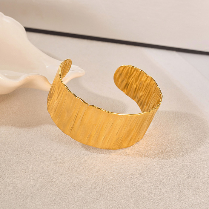 Wholesale Stainless Steel Women's Open Bangle