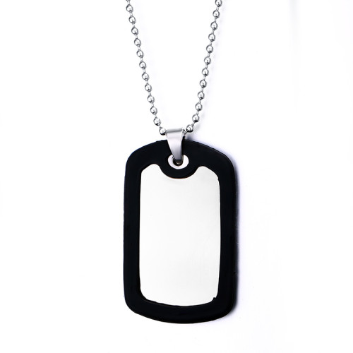 Wholesale Stainless Steel Dog Tag Necklace for Men