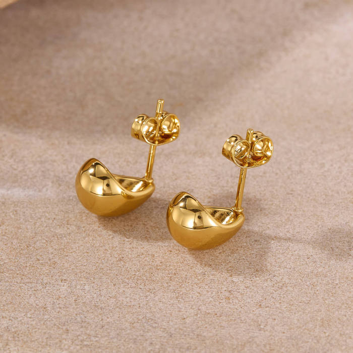 Wholesale Stainless Steel Minimalist Earrings