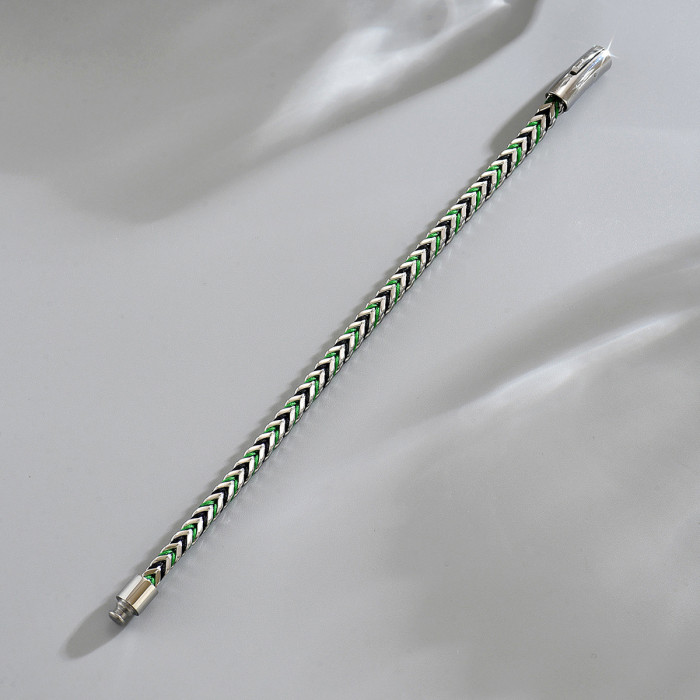 Wholesale Stainless Steel Woven Wheat Chain Bracelet