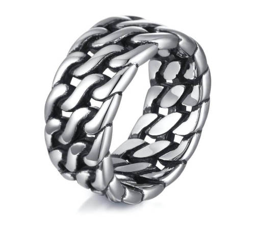 Wholesale Stainless Steel Vintage Chunky Chain Ring