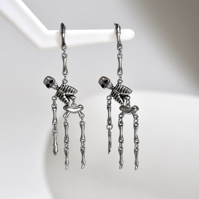 Wholesale Stainless Steel Skeleton Earrings