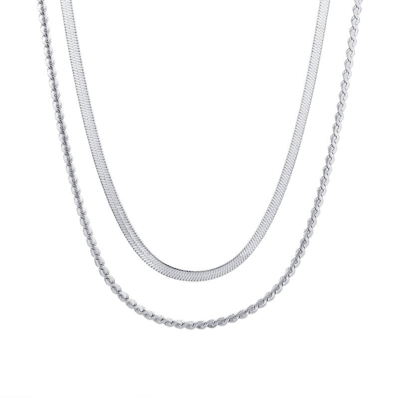 Wholesale Stainless Steel Necklace Bracelet Anklet Set