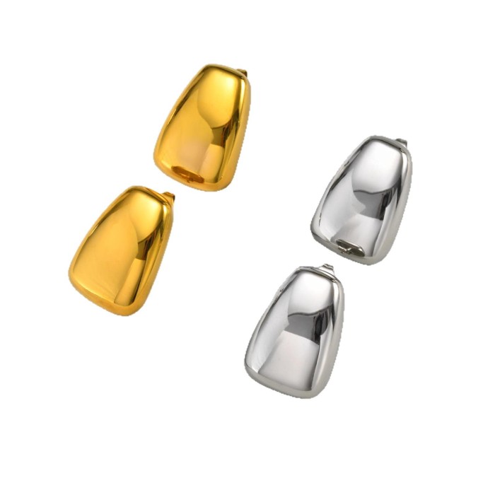 Wholesale Stainless Steel Fashion Simple Earrings
