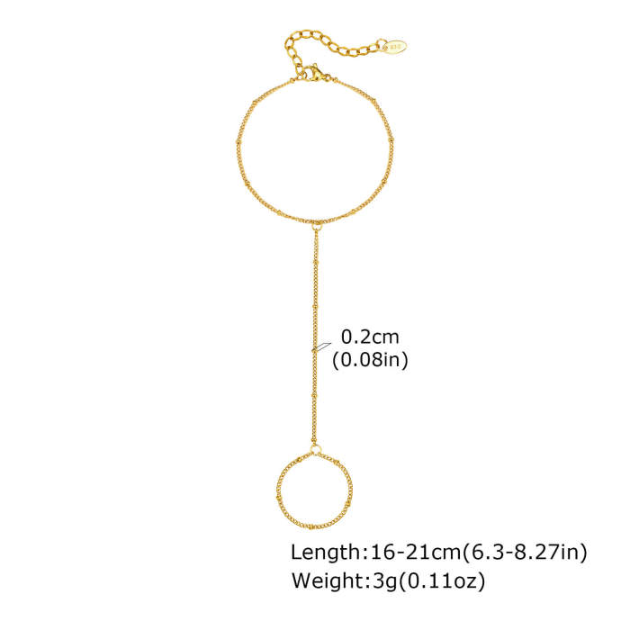 Wholesale Finger Ring Slave Bracelet