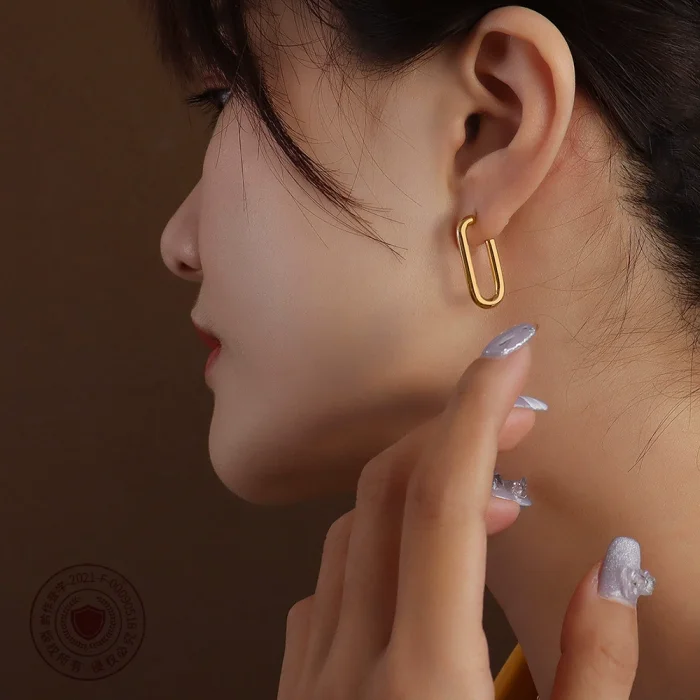 Wholesale Stainless Steel Women Fashion Earring