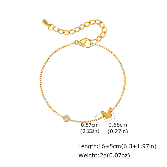 Wholesale Stainless Steel Butterfly Necklace