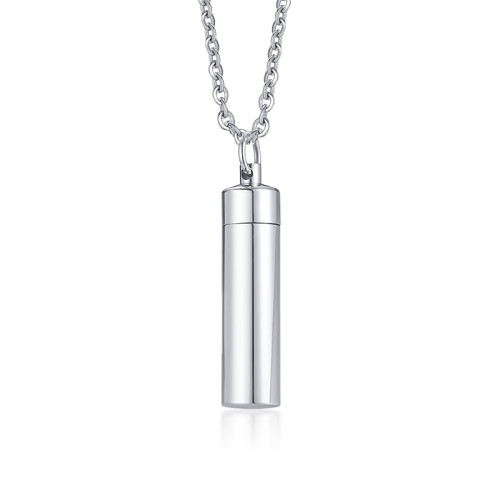 Wholesale Stainless Steel Minimalist Bar Urn Pendant