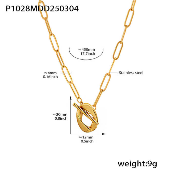 Wholesale Stainless Zirconia Blade Chain Stacking Necklace