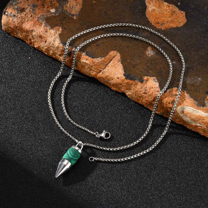 Wholesale Stainless Steel Bullet Pendant