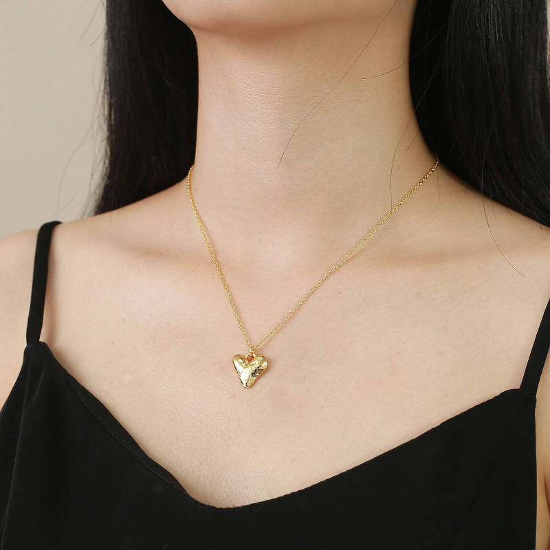 Wholesale Copper Heart Pendant Necklace