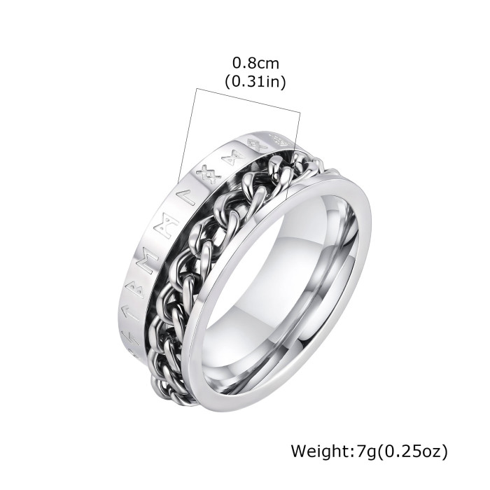 Wholesale Stainless Steel Viking Ring