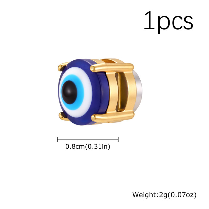 Wholesale Stainless Steel Evil Eye Magnetic Earrings