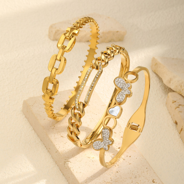 Wholesale Stainless Steel Openable Bangle