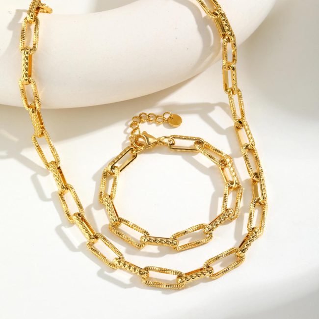 Wholesale Stainless Steel Rectangular Handmade Chain