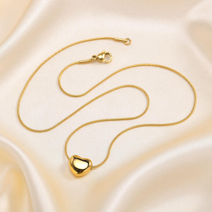 Wholesale Stainless Steel Heart Necklace