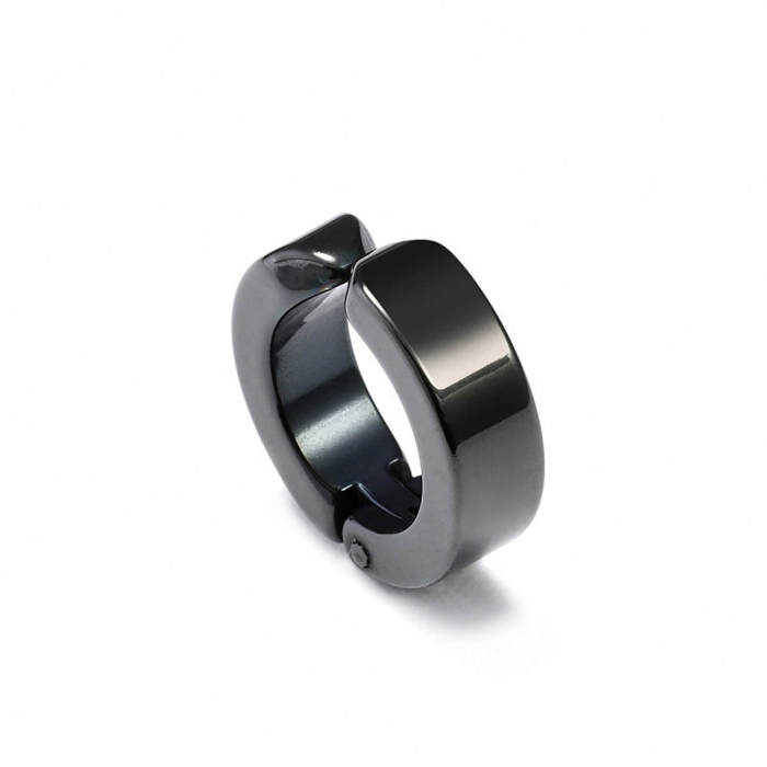 Wholesale Stainless Steel Mens Huggie Earring Clips