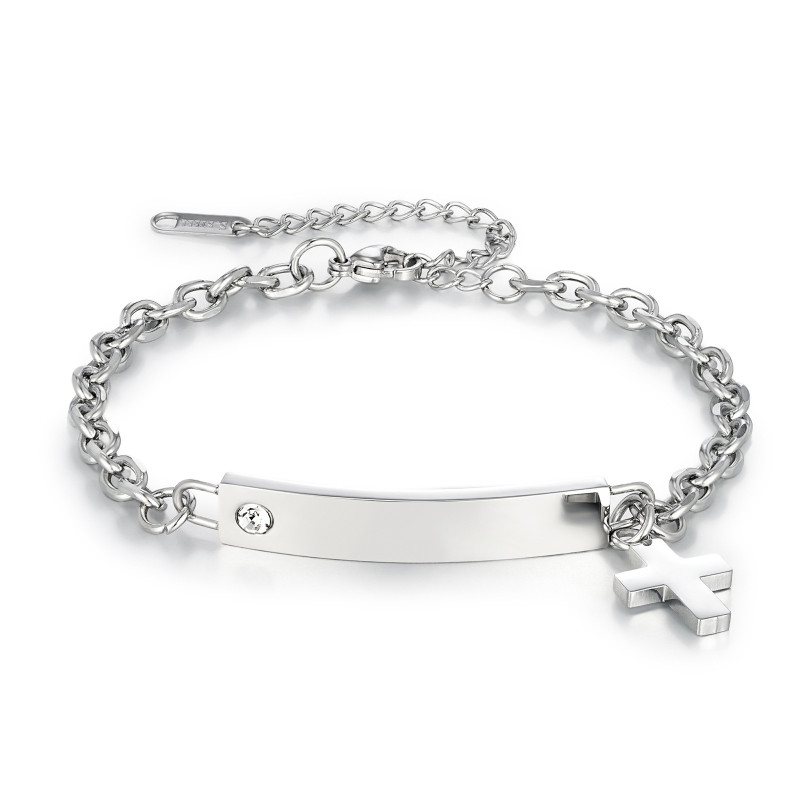 Wholesale Stainless Steel Custom ID Bracelet