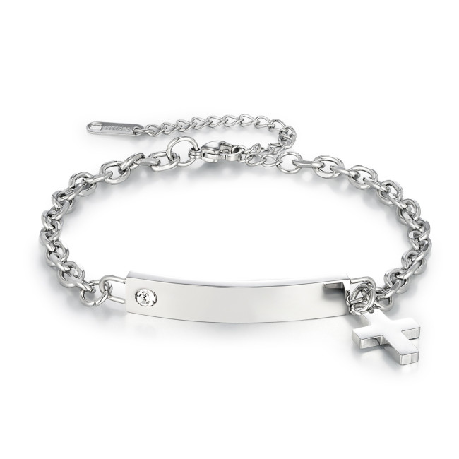 Wholesale Stainless Steel Custom ID Bracelet