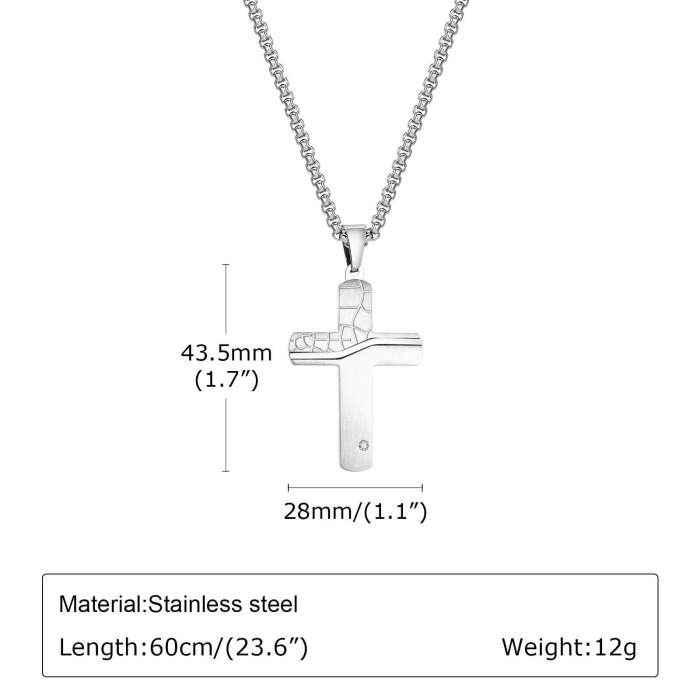 Wholesale Stainless Steel Fashion Cross Pendant
