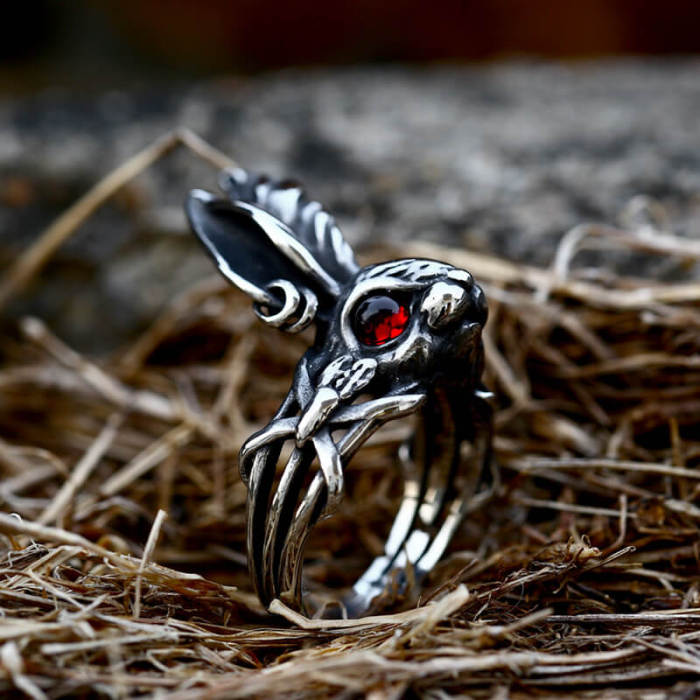 Wholesale Stainless Steel Bunny Ring