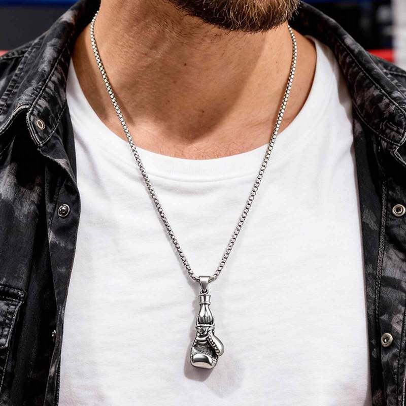 Wholesale Stainless Steel Boxing Glove Pendant